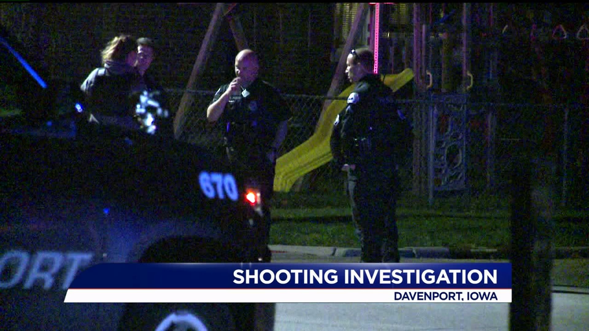Two people are hurt after a Davenport shooting