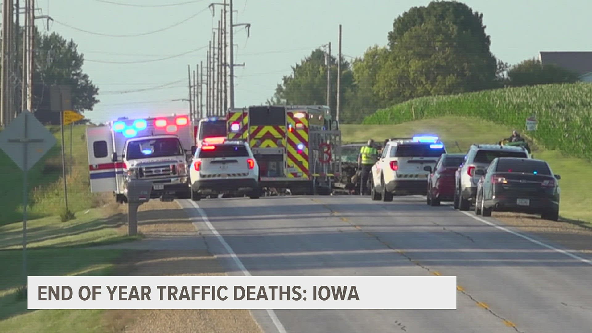 While the Hawkeye state saw an increase in the number of traffic deaths compared to 2022, Illinois saw a decrease.
