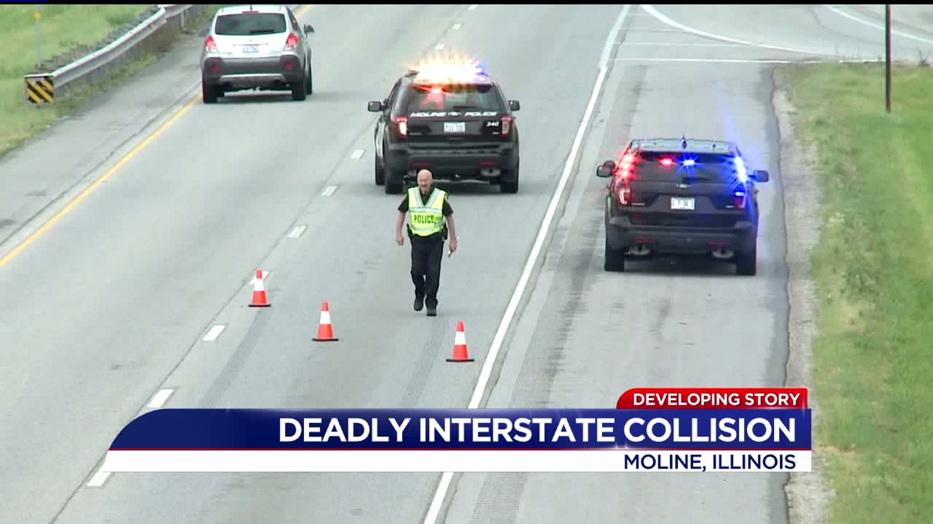 Bicyclist dies in collision at I-74/I-280