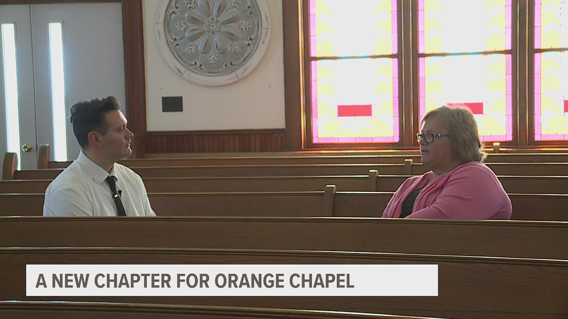 Jolene Eiker purchased Orange Chapel in 2020. She believes more memories need to be made at the property that's operated as a church since before the Civil War.