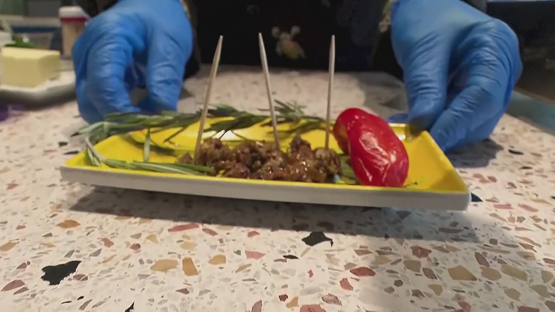 This insectarium is serving up odd snacks like southwestern waxworms and cricket king cakes.