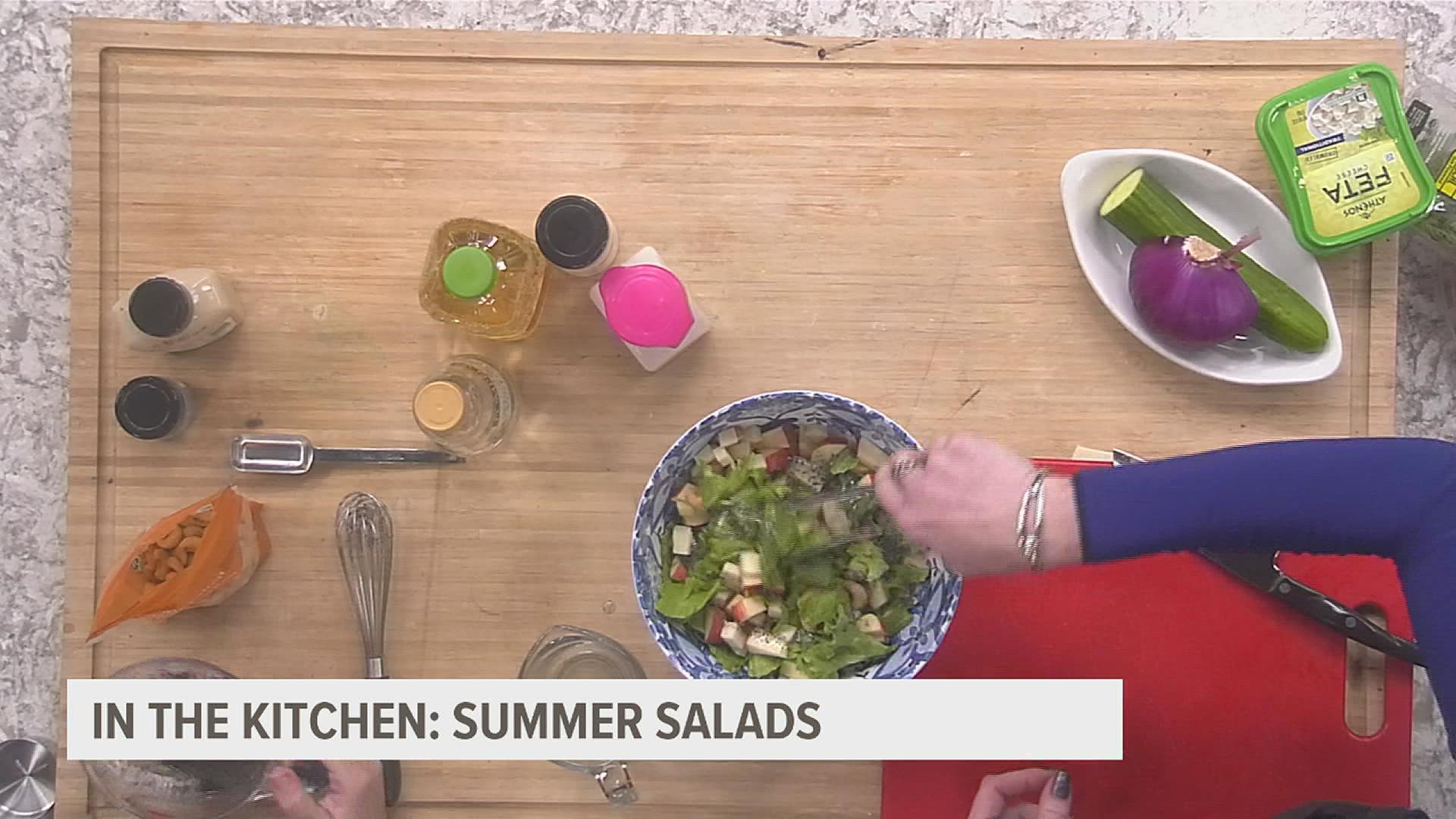 News 8's Morgan Strackbein shares the recipe for a poppyseed salad that even the kids will love!