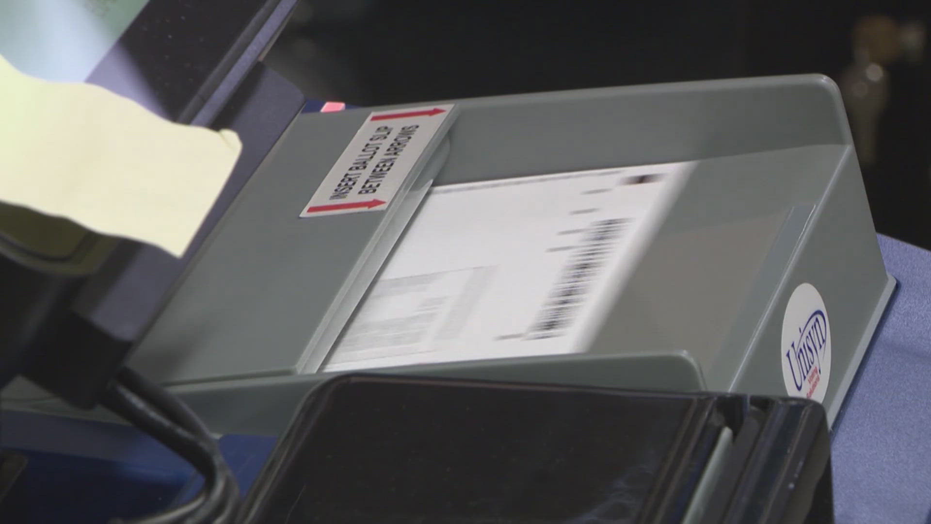 Throughout this week election workers are testing voting machines to make sure votes will be counted accurately during the election.