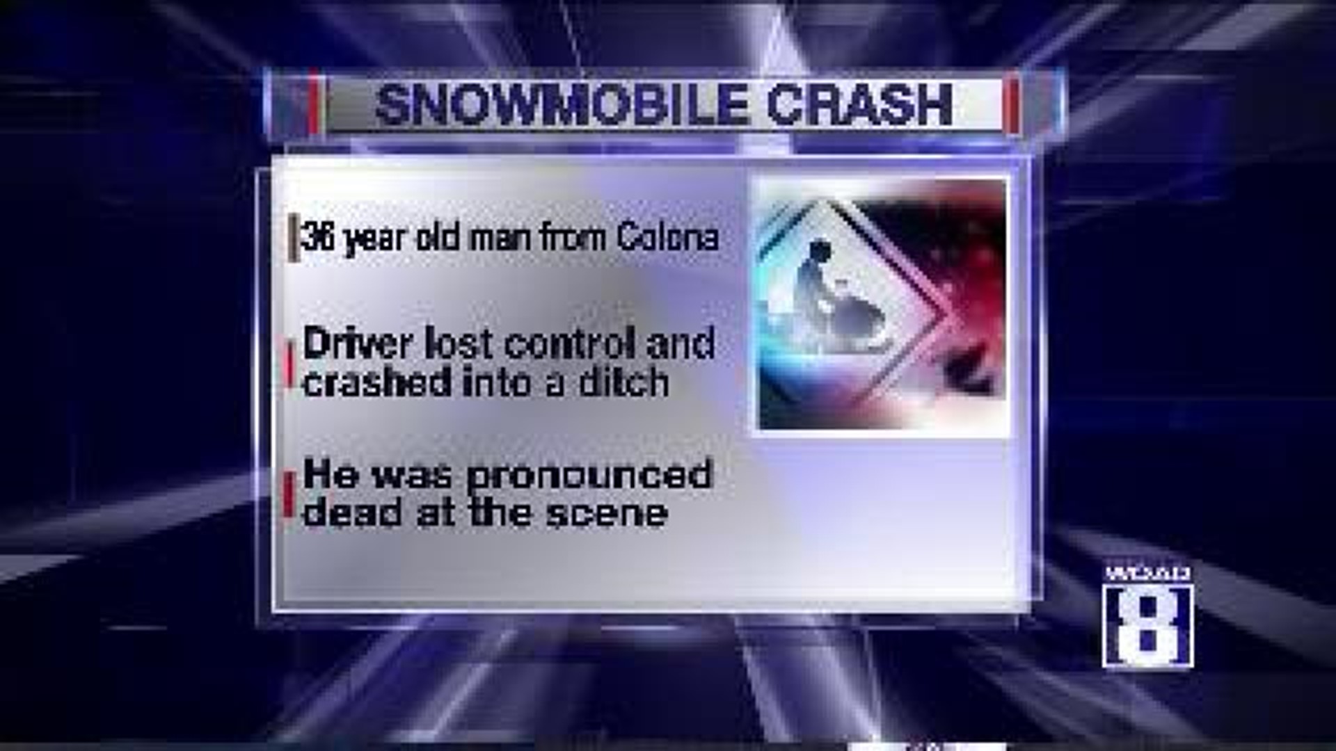 Colona man died in snowmobile crash
