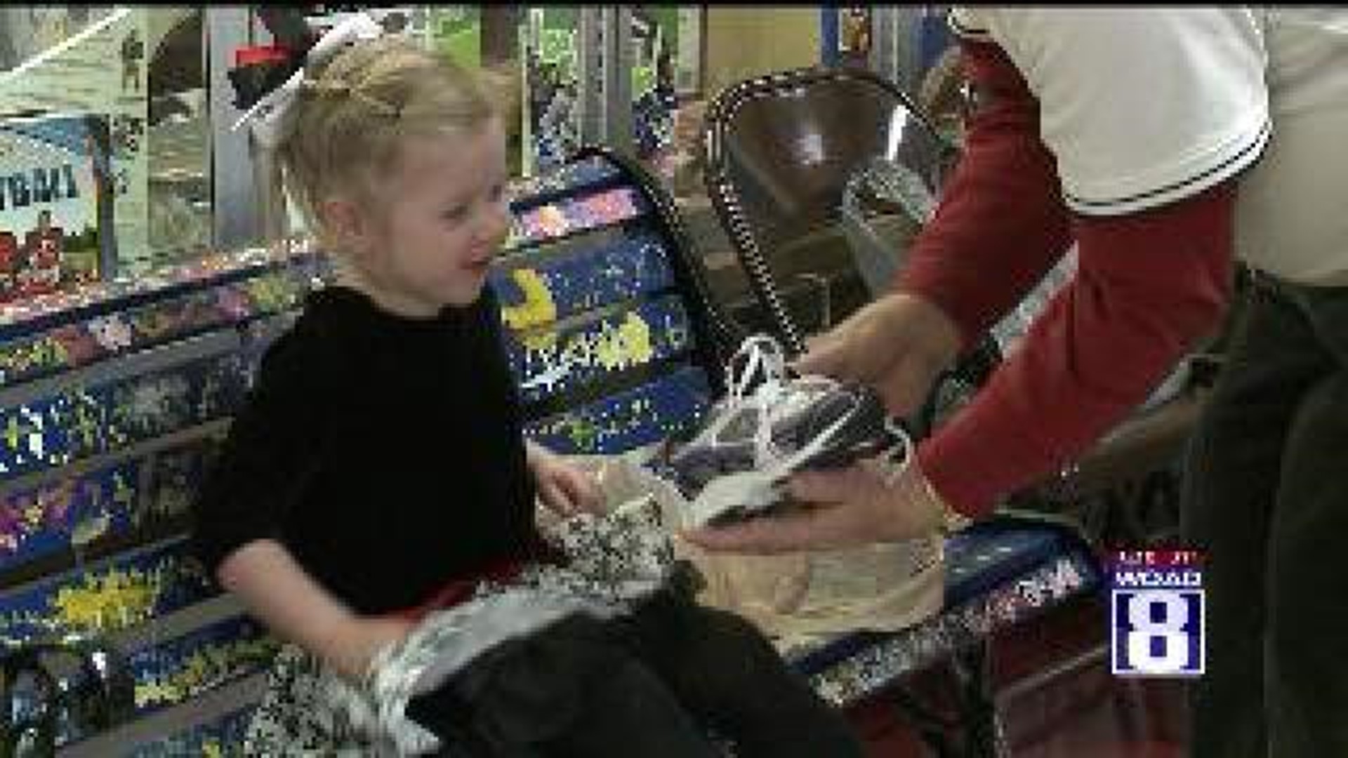 Moline students given new pair of shoes thanks to local club