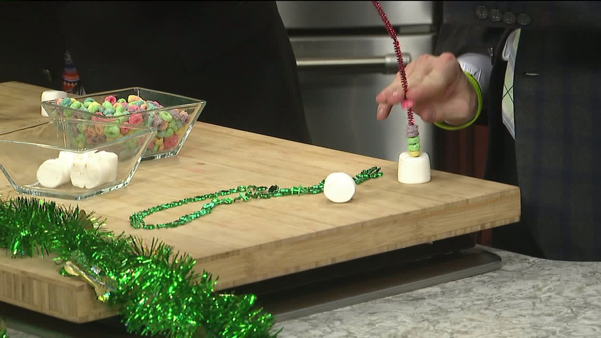 Nailed It? The gang makes their own St. Patrick`s Day rainbows