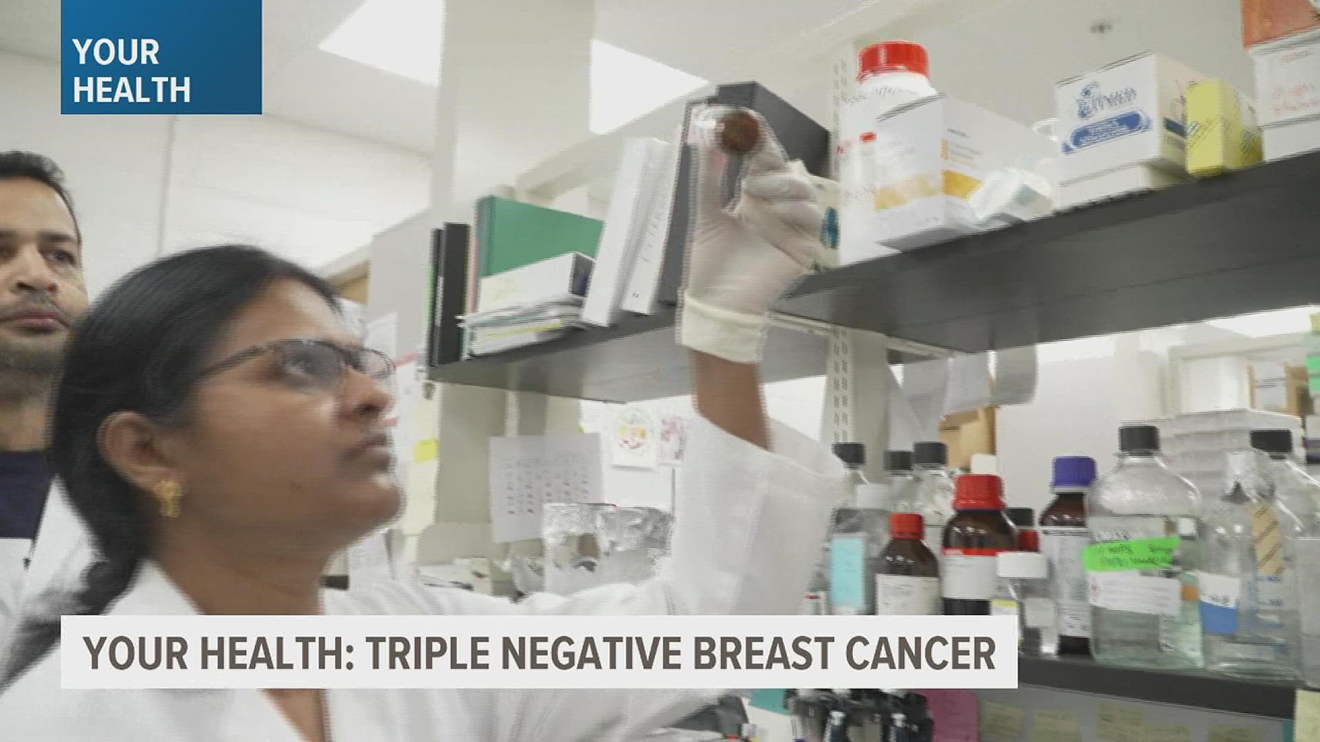 Triple-negative breast cancer is aggressive, and if not caught early, has a five-year survival rate of only 12%. A new treatment looks to change that.