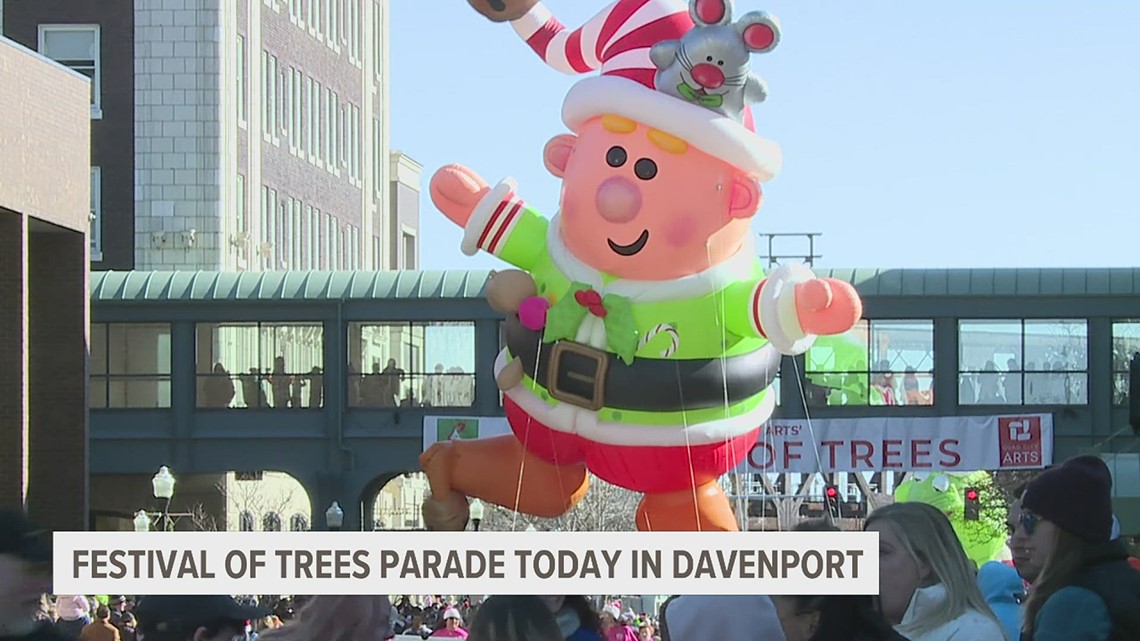 Davenport hosts Festival of Trees parade and tree display