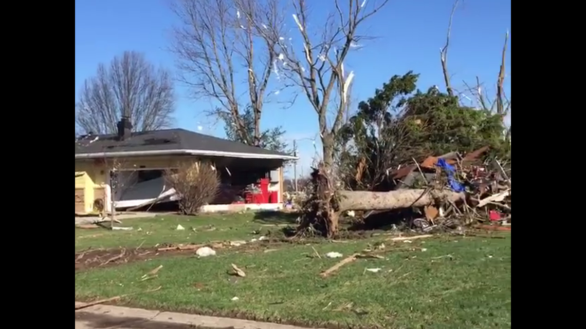 Confirmed EF2 tornado hits dozens of homes in Rock Island County