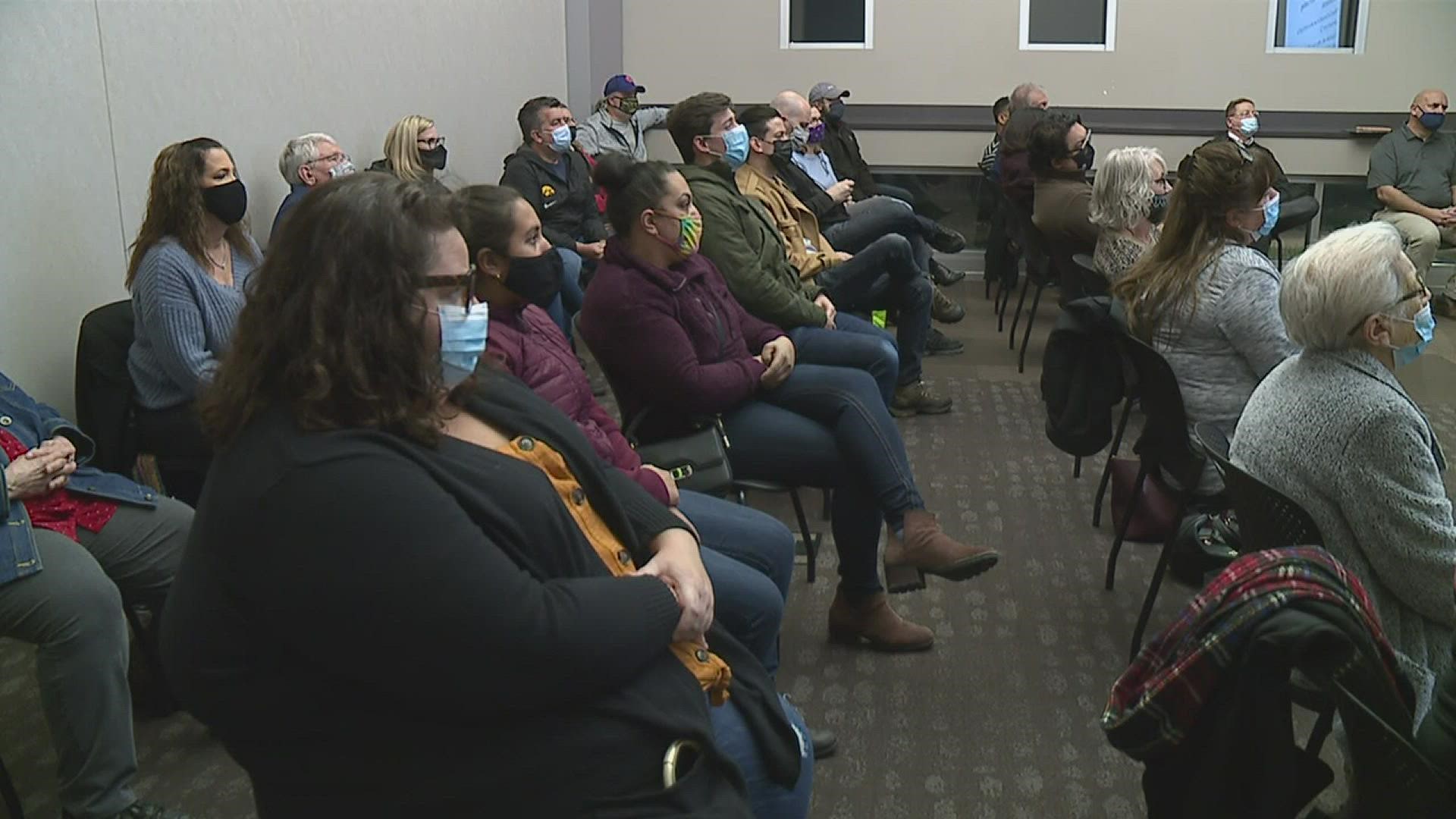 The mayor held a listening session with community members on Monday night. More than two dozen people came to voice their opinion on changing the rules.