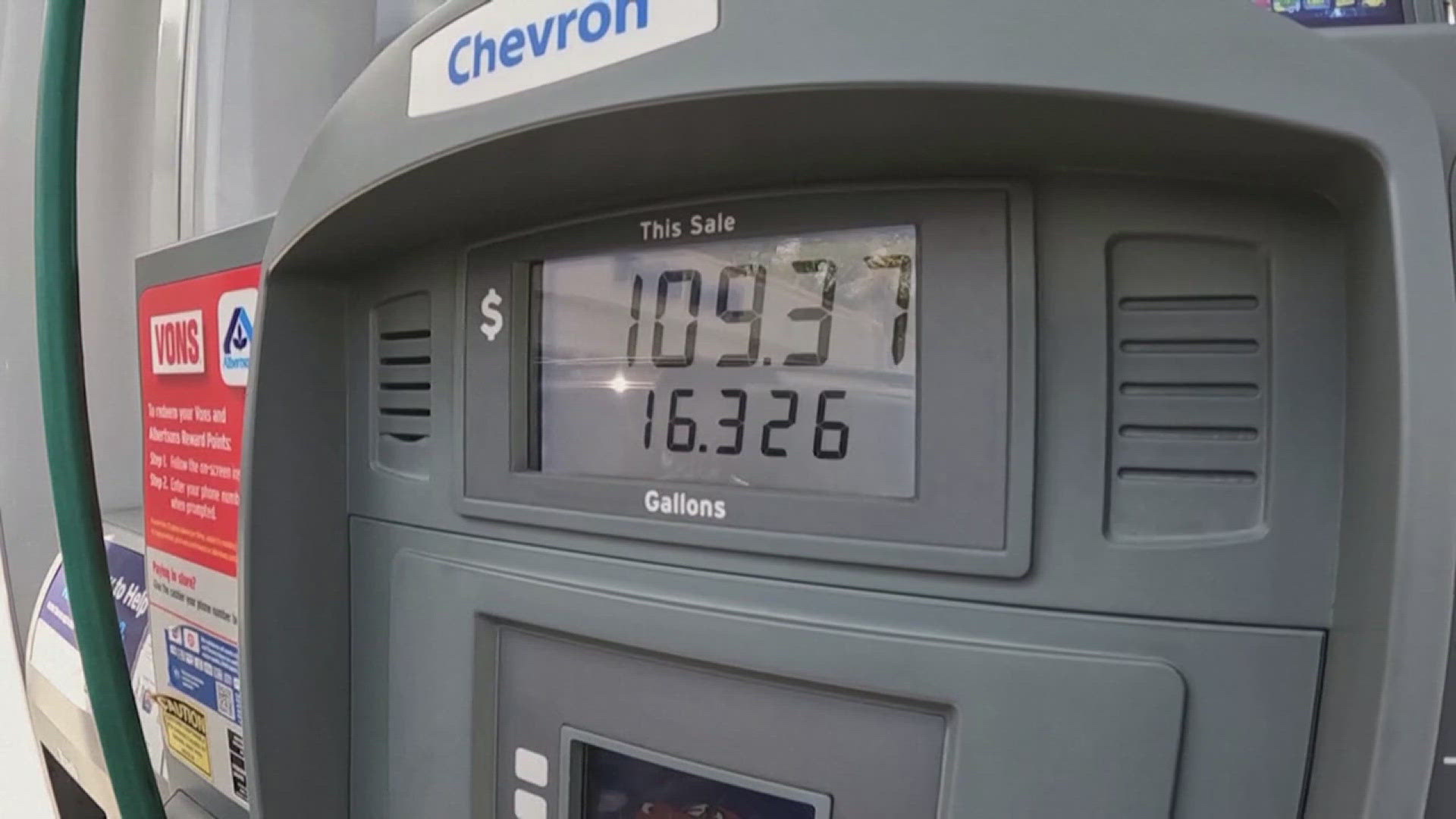 Experts are predicting a steady drop in gas prices, putting the national average below three dollars a gallon as soon as next month.