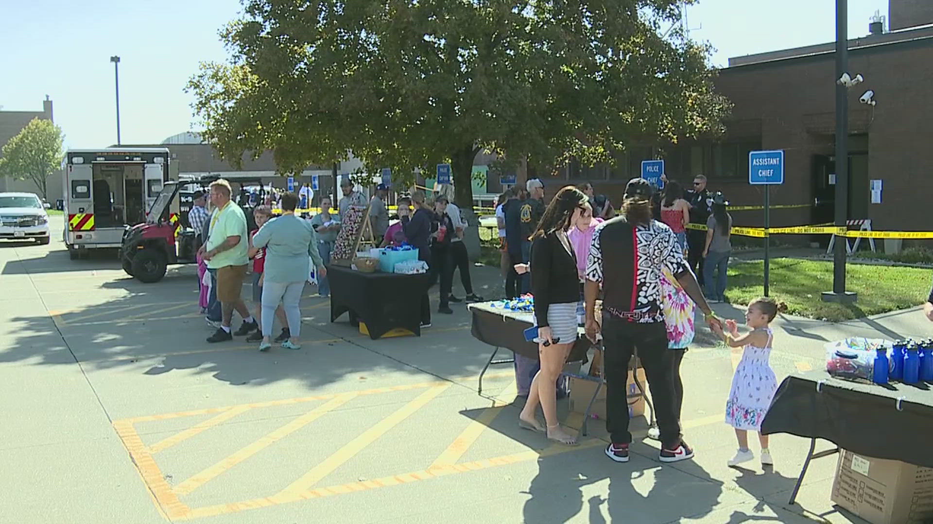 The event showcases the daily tasks that first responders face with their jobs while aiming to build a direct relationship with the community.