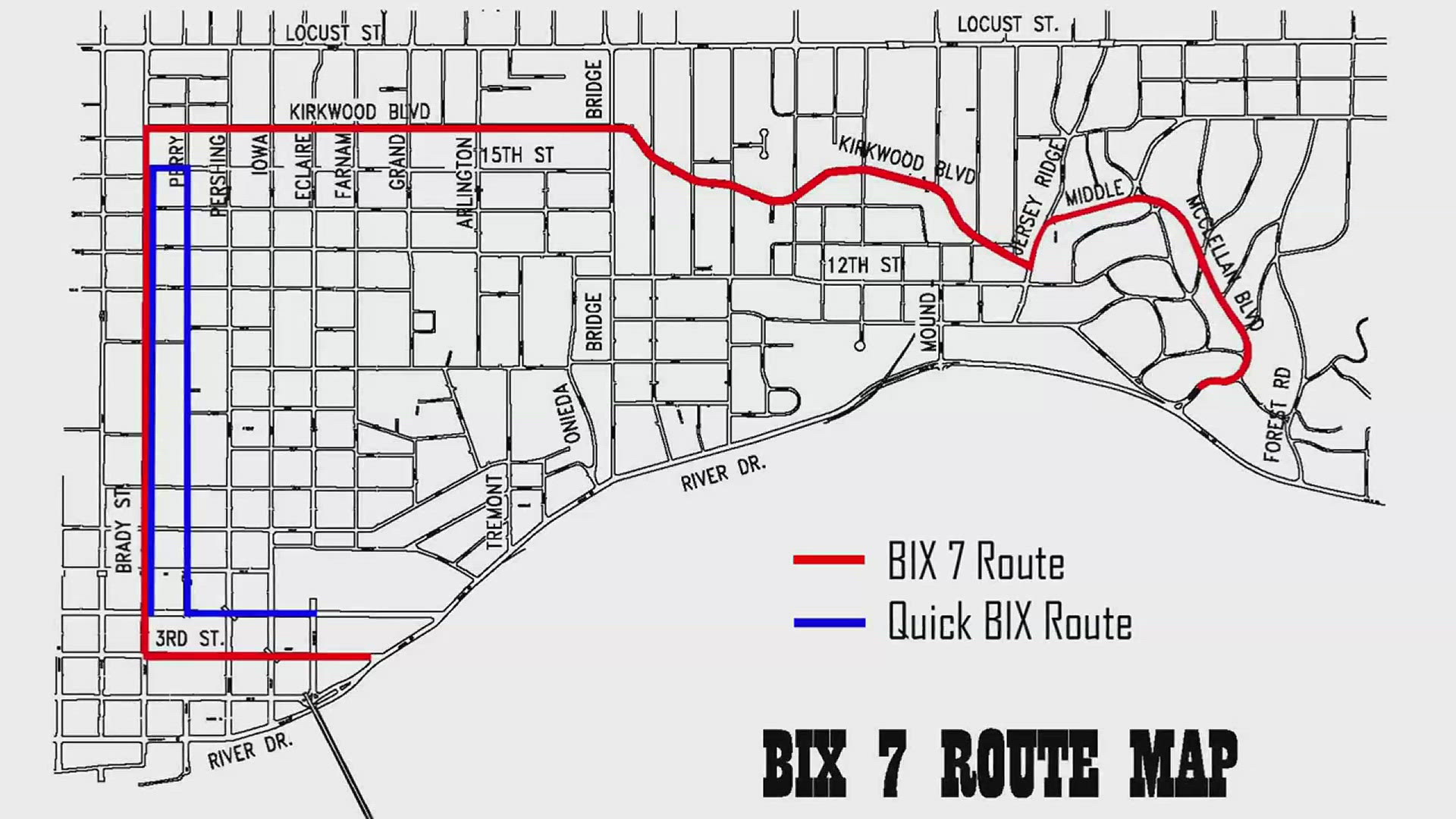 A section of Rock Island is under a boil order, and the city of Davenport is closing off parking ahead of the Bix7 race.