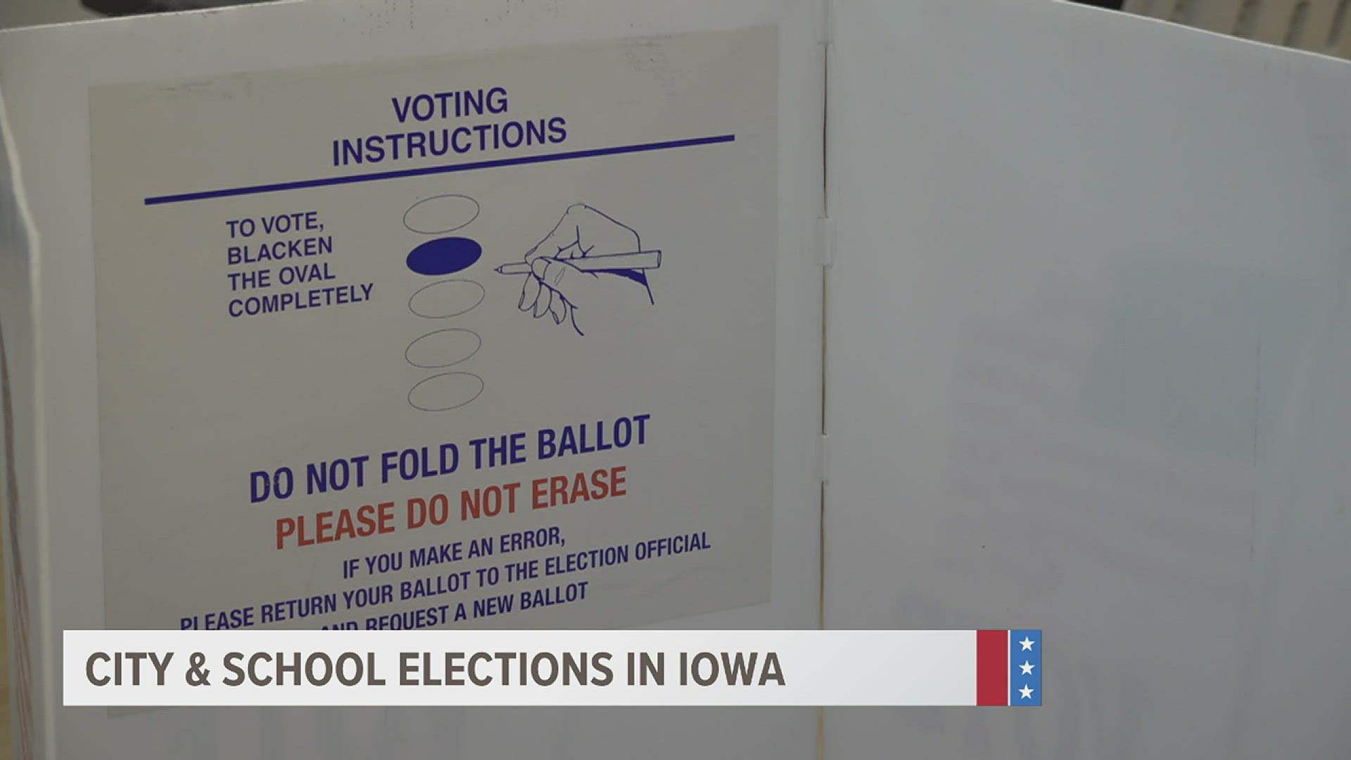 City and school elections underway in Iowa