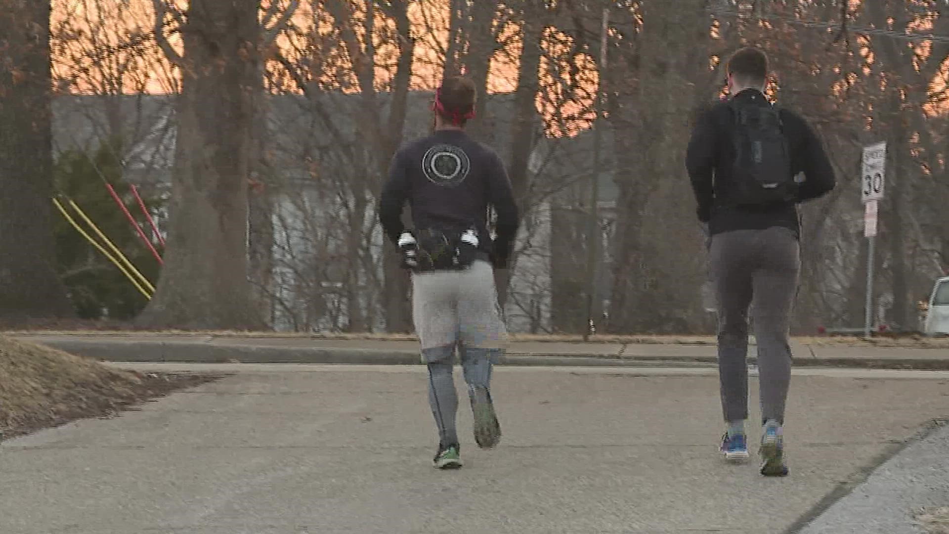 Ben Hermann and Braden Mosley wanted to demonstrate the hard work done by their Colombian partners by doing a coffee run from Moline to Atkinson.