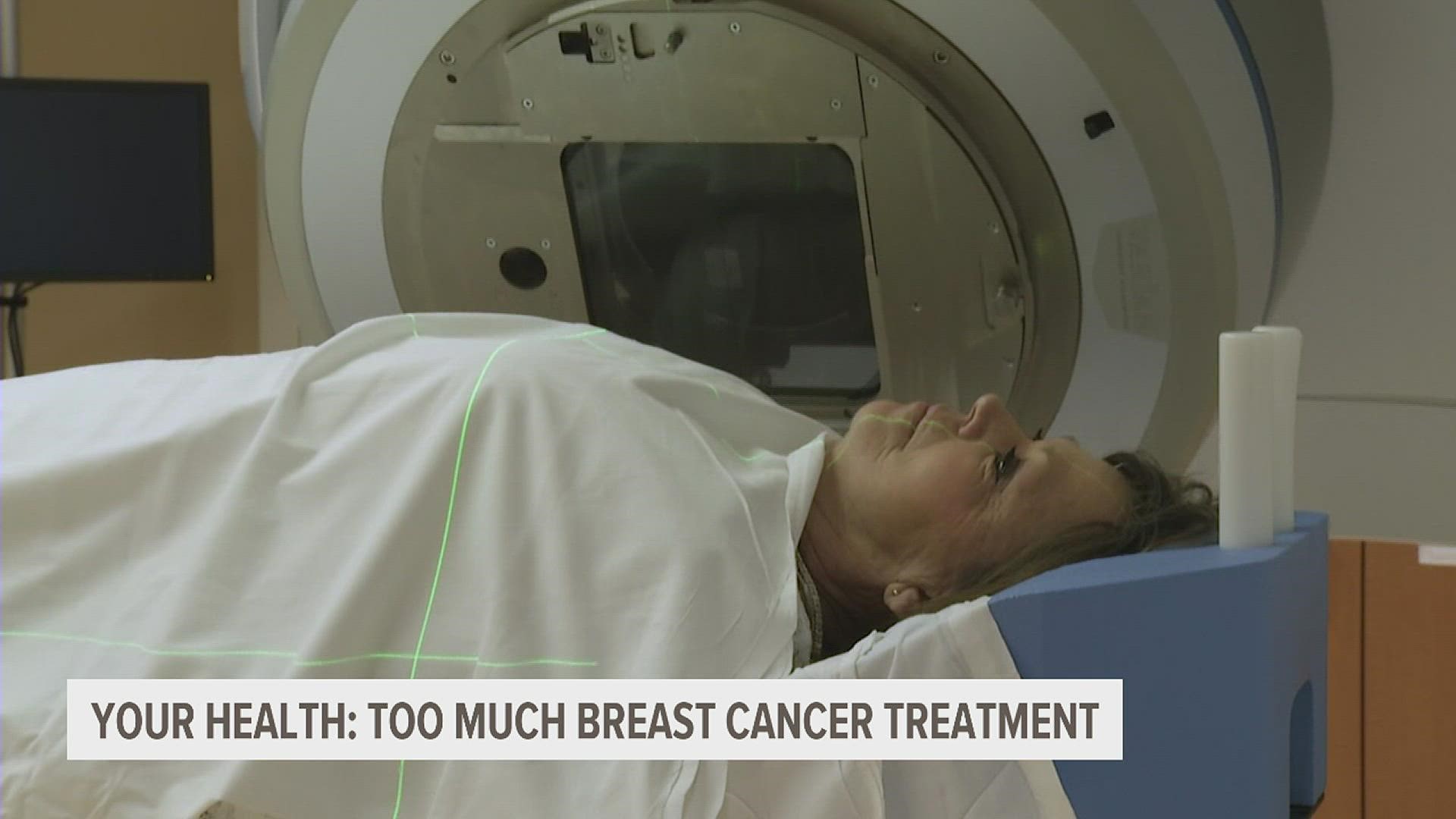 Treatments like radiation are designed to stop cancer from coming back. Now, researchers are studying the benefits of cutting back on certain treatments.