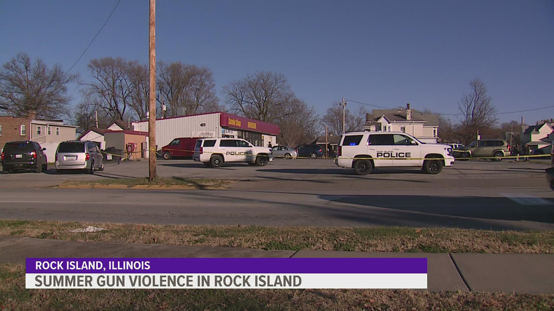 Since the start of the summer, the Rock Island Police Department has reported a total of ten shootings, half of which were fatal.