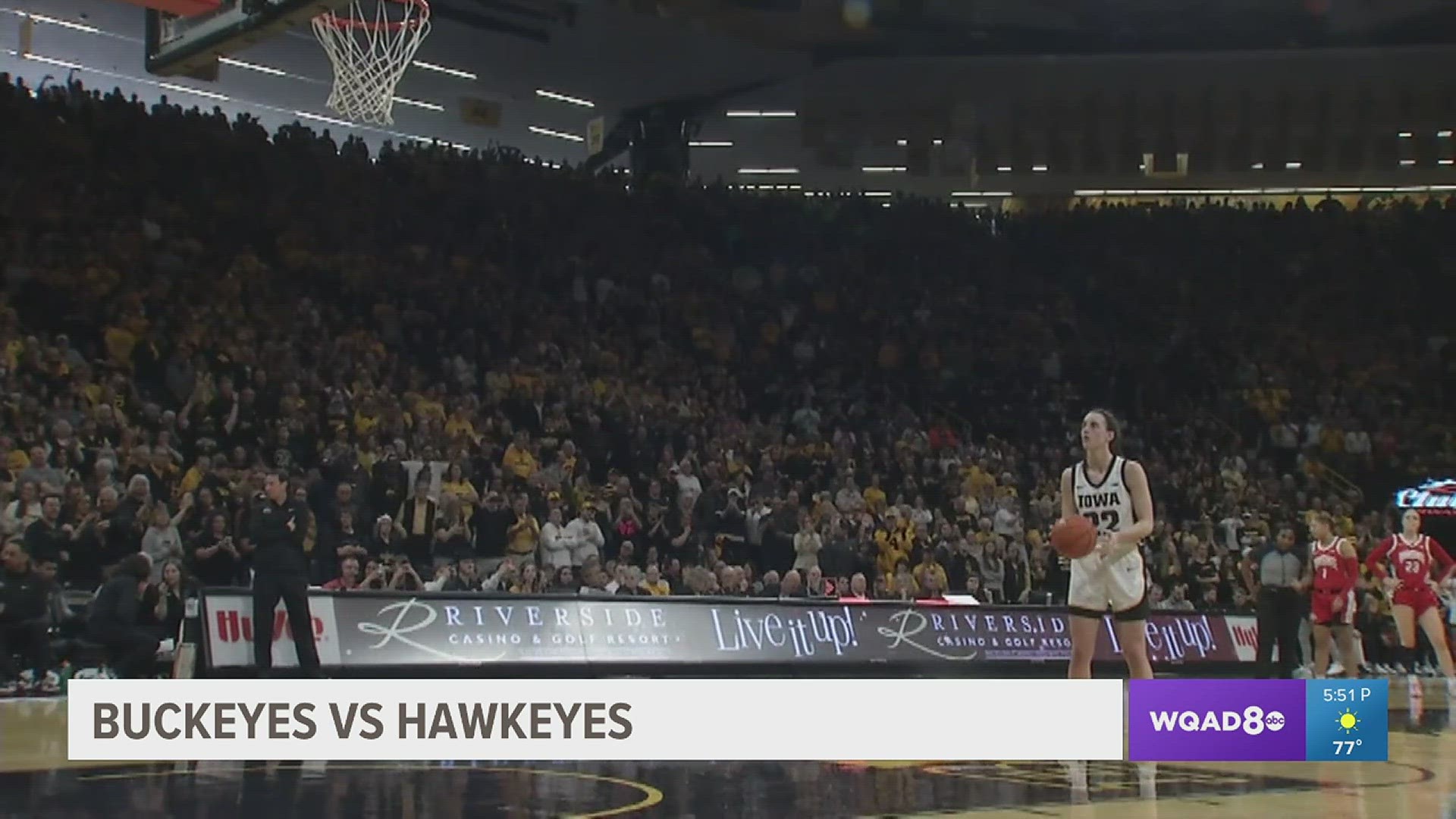 Caitlin Clark breaks NCAA Scoring record, passing Pete Maravich. Plus, Iowa celebrates 5 Senior on Senior Day.