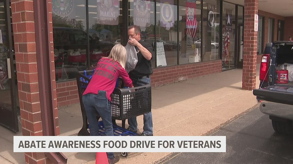 ABATE motorcycle club makes donation to QC Veterans Outreach Center