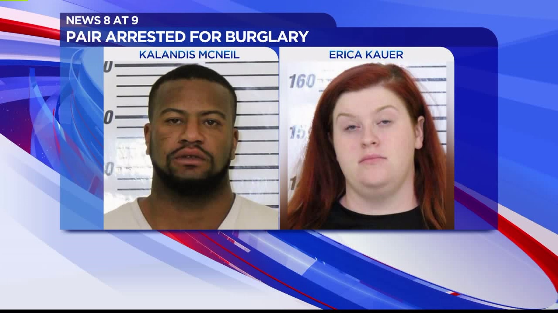 Pair Arrested for Burglary