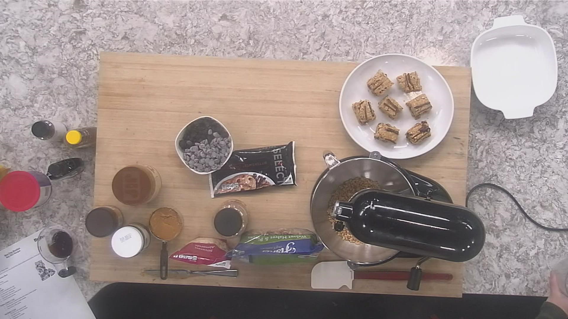 Build your own protein bars from a wide range of ingredients.