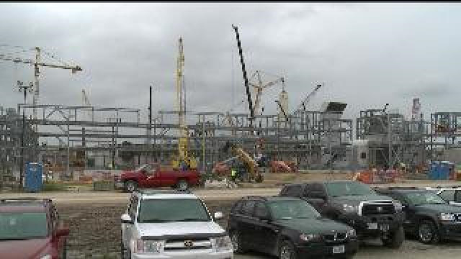 Construction underway at Lee County fertilizer plant