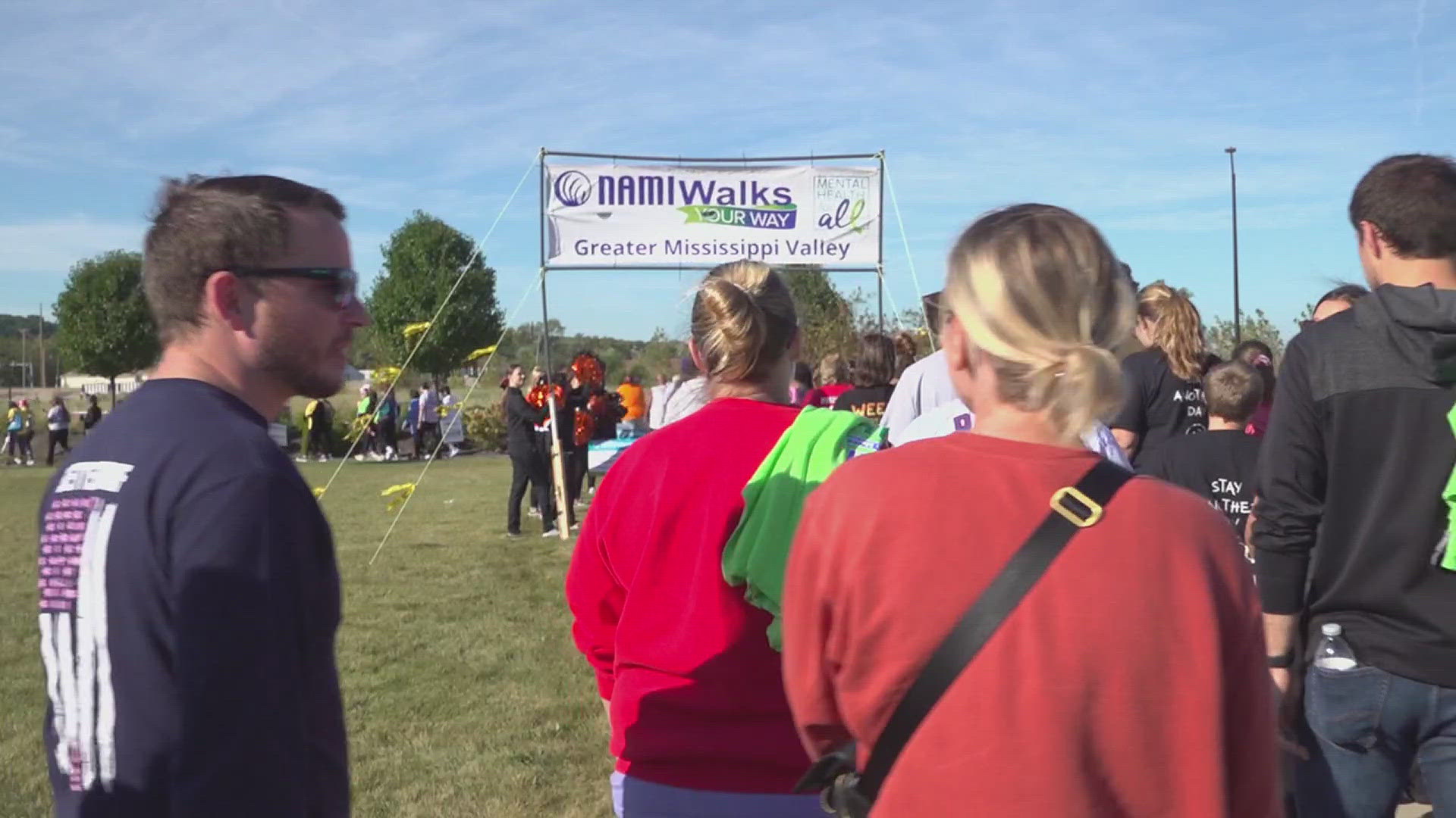 The walk has been going on for around 20 years to raise mental health awareness.