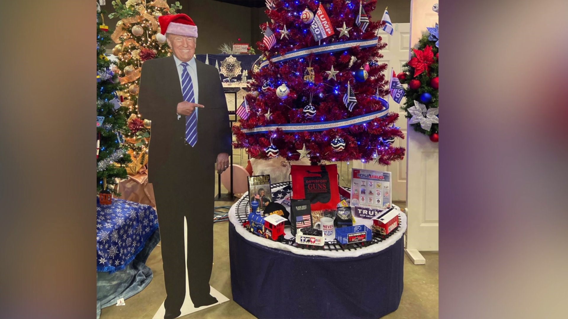 Festival of Trees leaders respond after "Trump Tree" is pulled