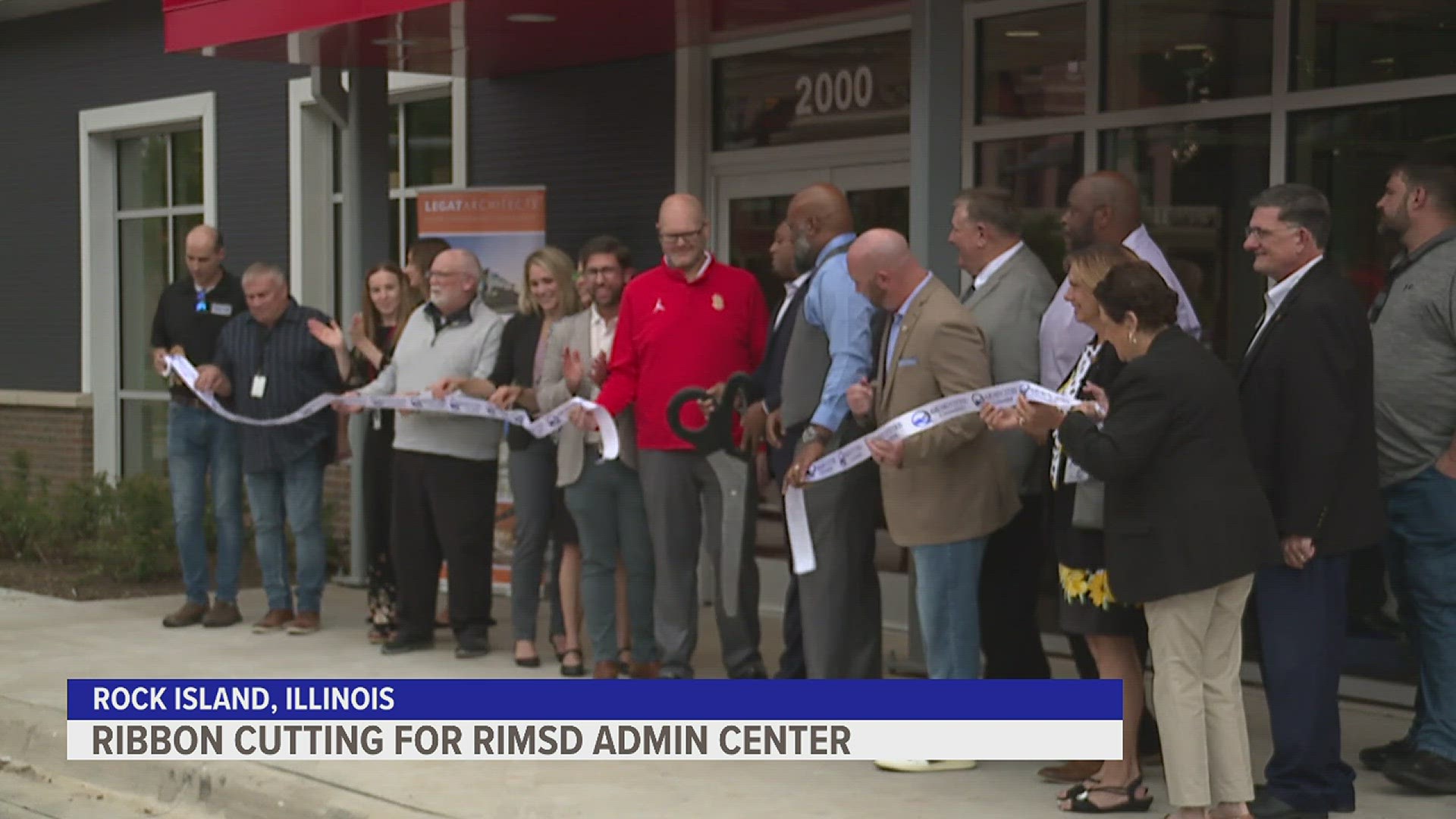 The new building was funded by the Rock Island County sales tax.