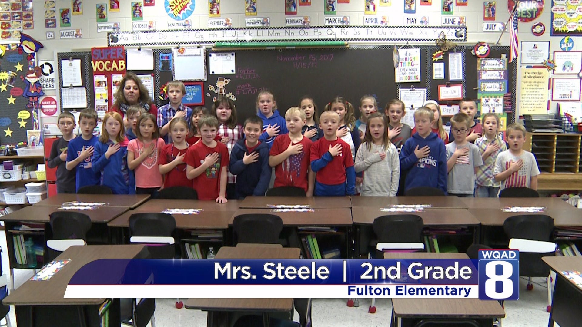 Pledge Fulton Mrs Steele 2nd grade