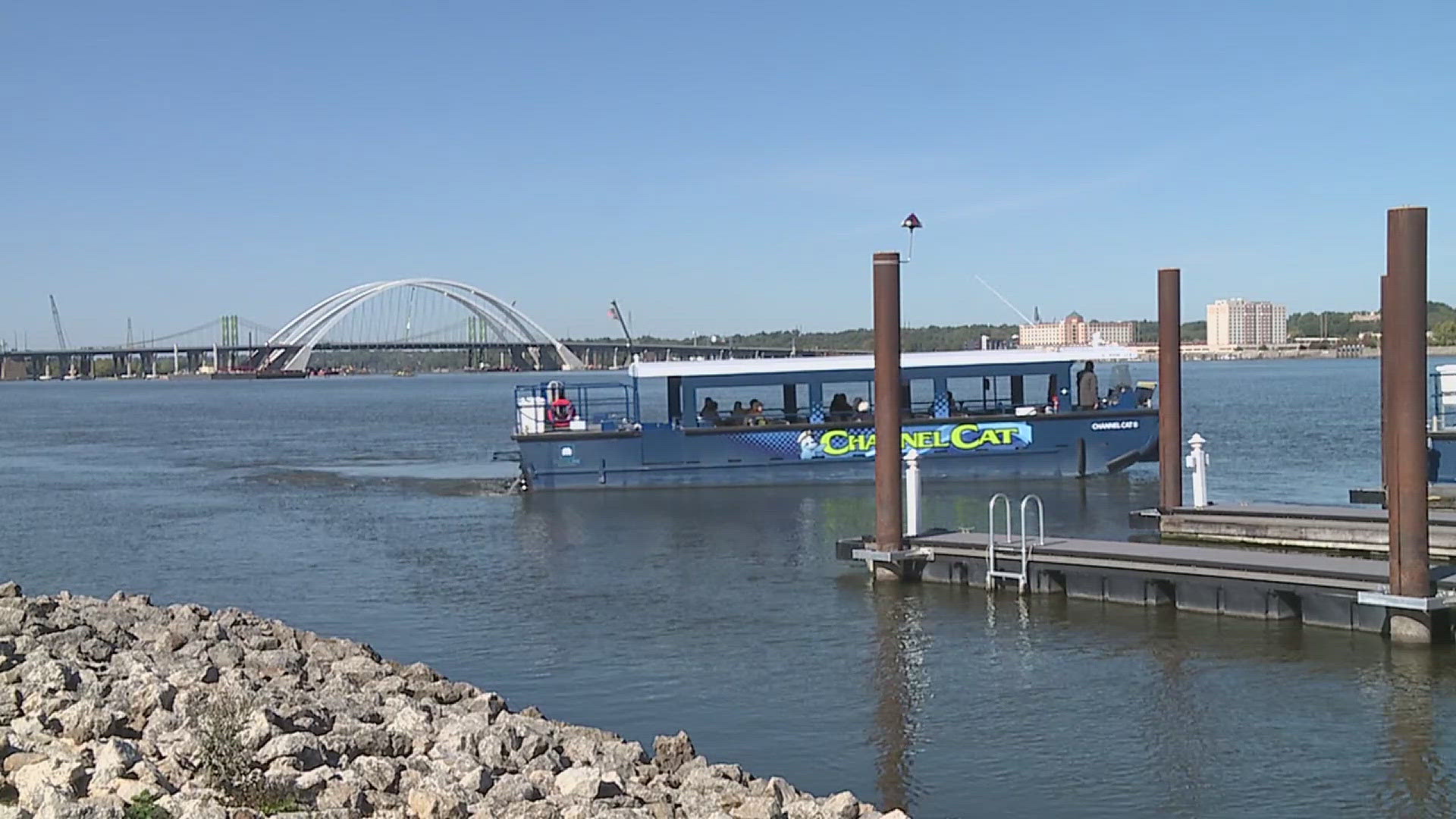 The grant funding will help MetroLINK purchase a new, battery-electric ferry.