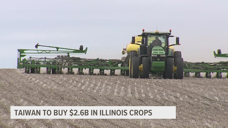 Taiwan signs letter of intent to buy $2.6B of Illinois crops