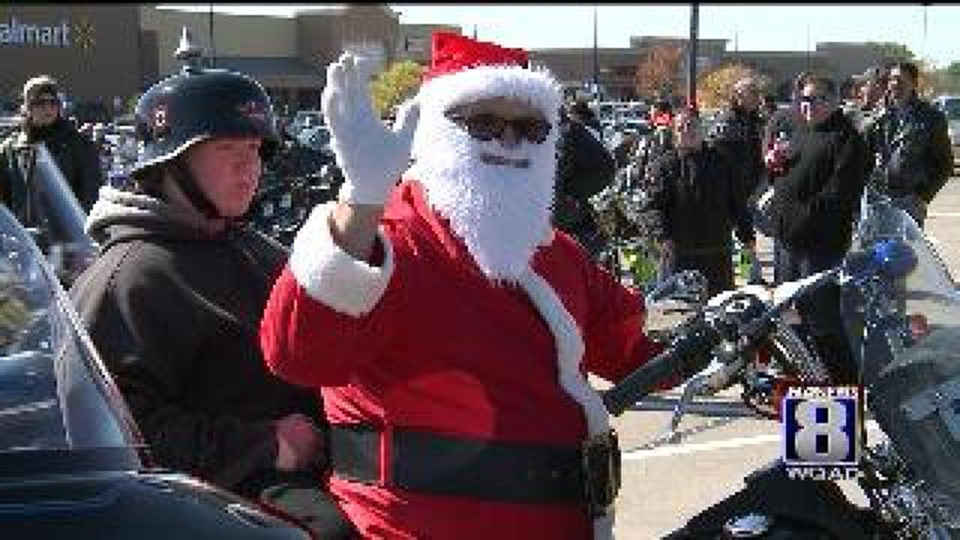 Motorcyclists Kick Off Toys For Tots Season