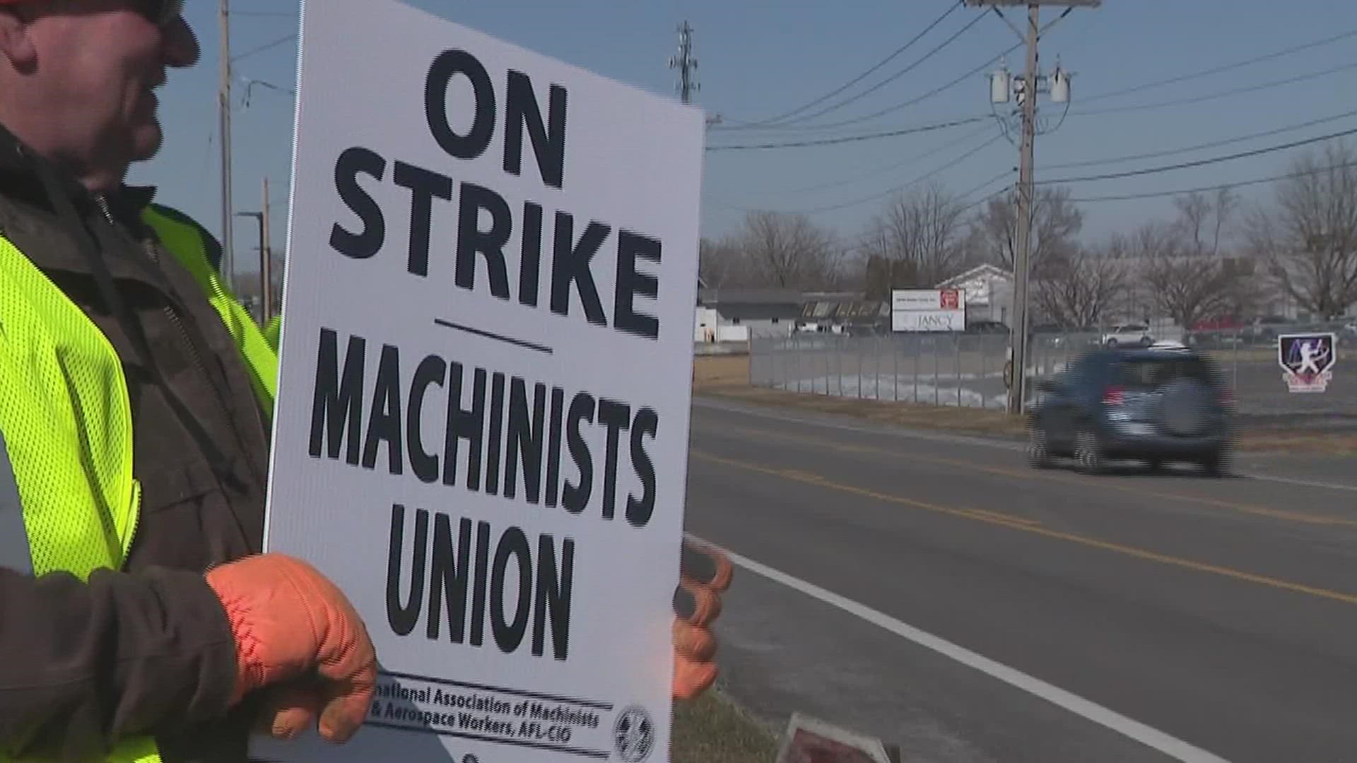 365 union members from Locals 388 and 1191 are now on strike against Eaton Corporation, saying the latest contract offer from Eaton falls flat in 3 key areas.