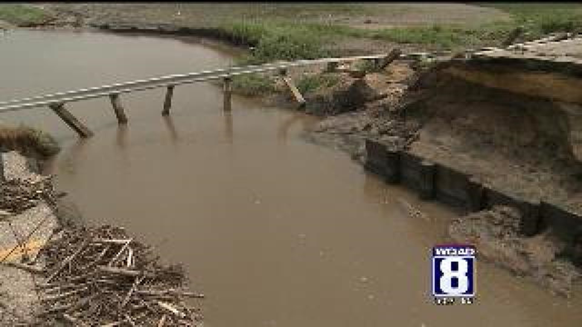 Flash Flood Destroys Roads and Damages Houses in Wheatland