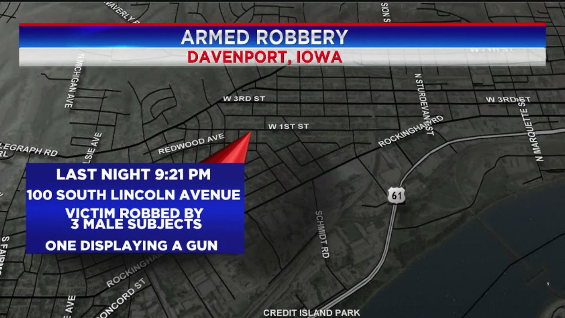 Davenport Armed Robbery April 20