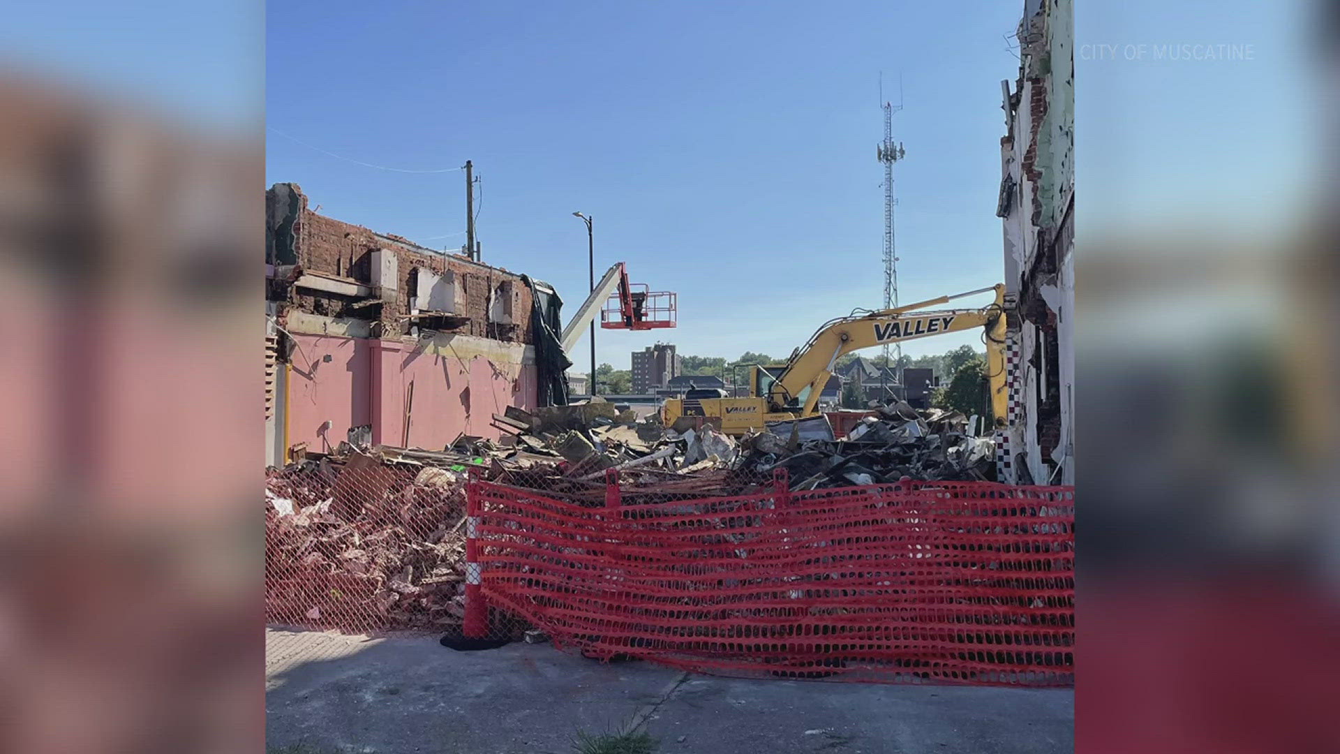 A stretch of Mulberry Avenue in Muscatine will remain closed due to demolition, and Genesis submitted a proposal for a new hospital in Bettendorf.