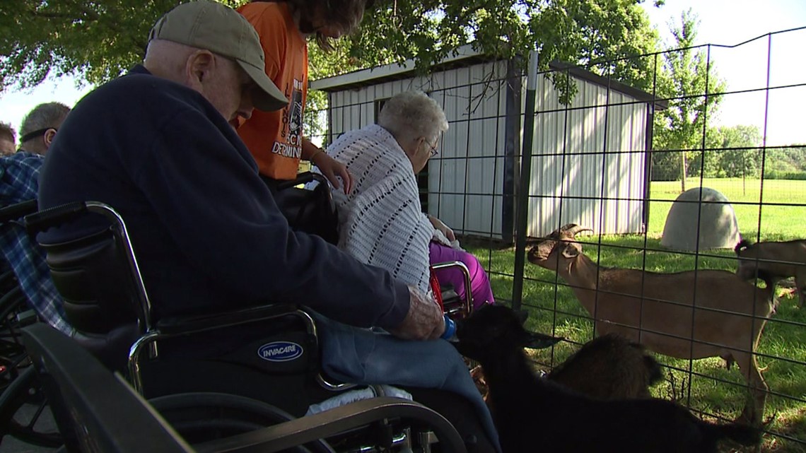 Knox County Nursing Home brings a piece of farm life to residents