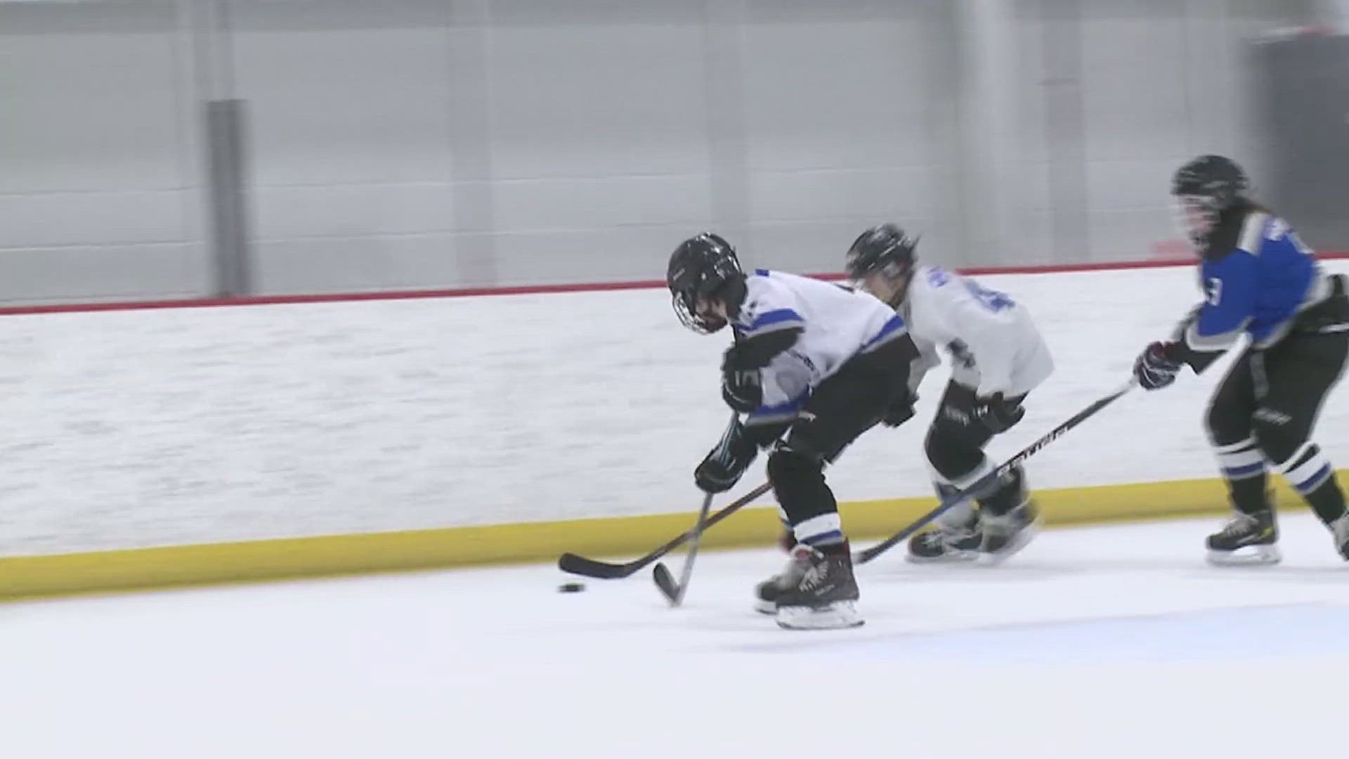 The area's only girls high school hockey team opens the season Nov. 2-3 in Davenport. The games are free, with donations going to The Gray Matters Collective.