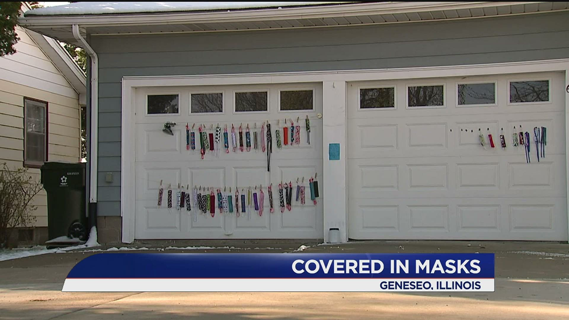 Geneseo woman sewing free masks and collecting donations for animal shelter  