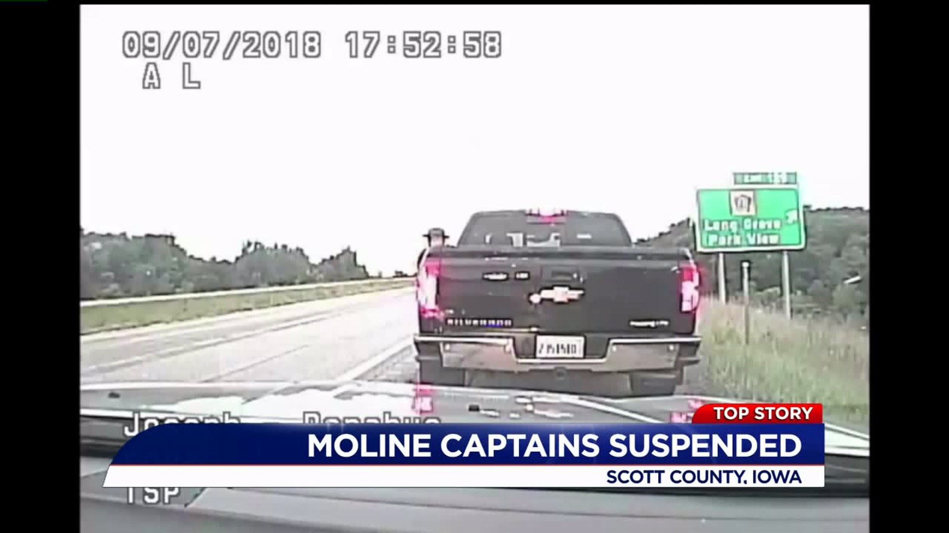 Moline Captains Suspended