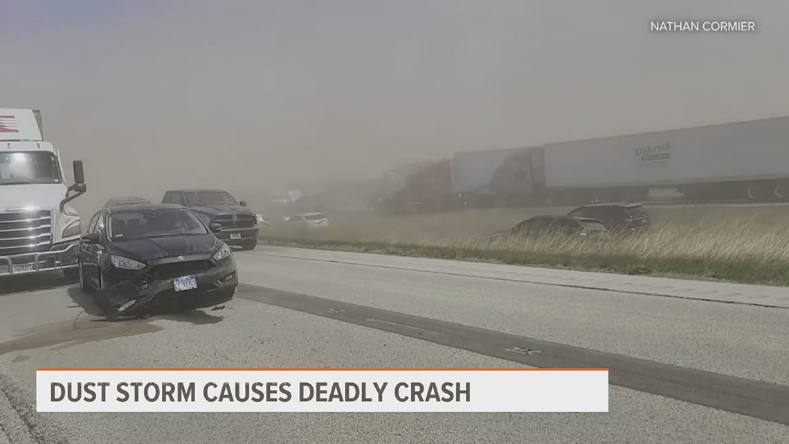 Death toll in dust storm crash increases to 7, Illinois State Police ...