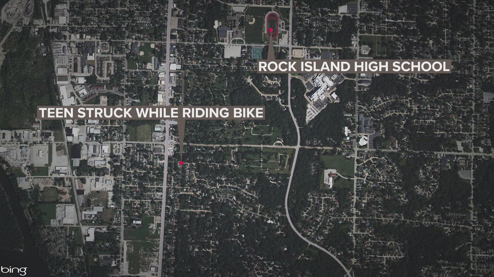17-year-old bicyclist injured after being hit by teen driver in Rock ...