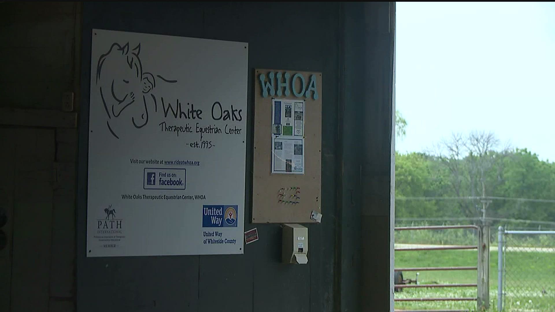 Multiple saddles and other riding gear were stolen from White Oaks Therapeutic Equestrian Center on Sunday night.