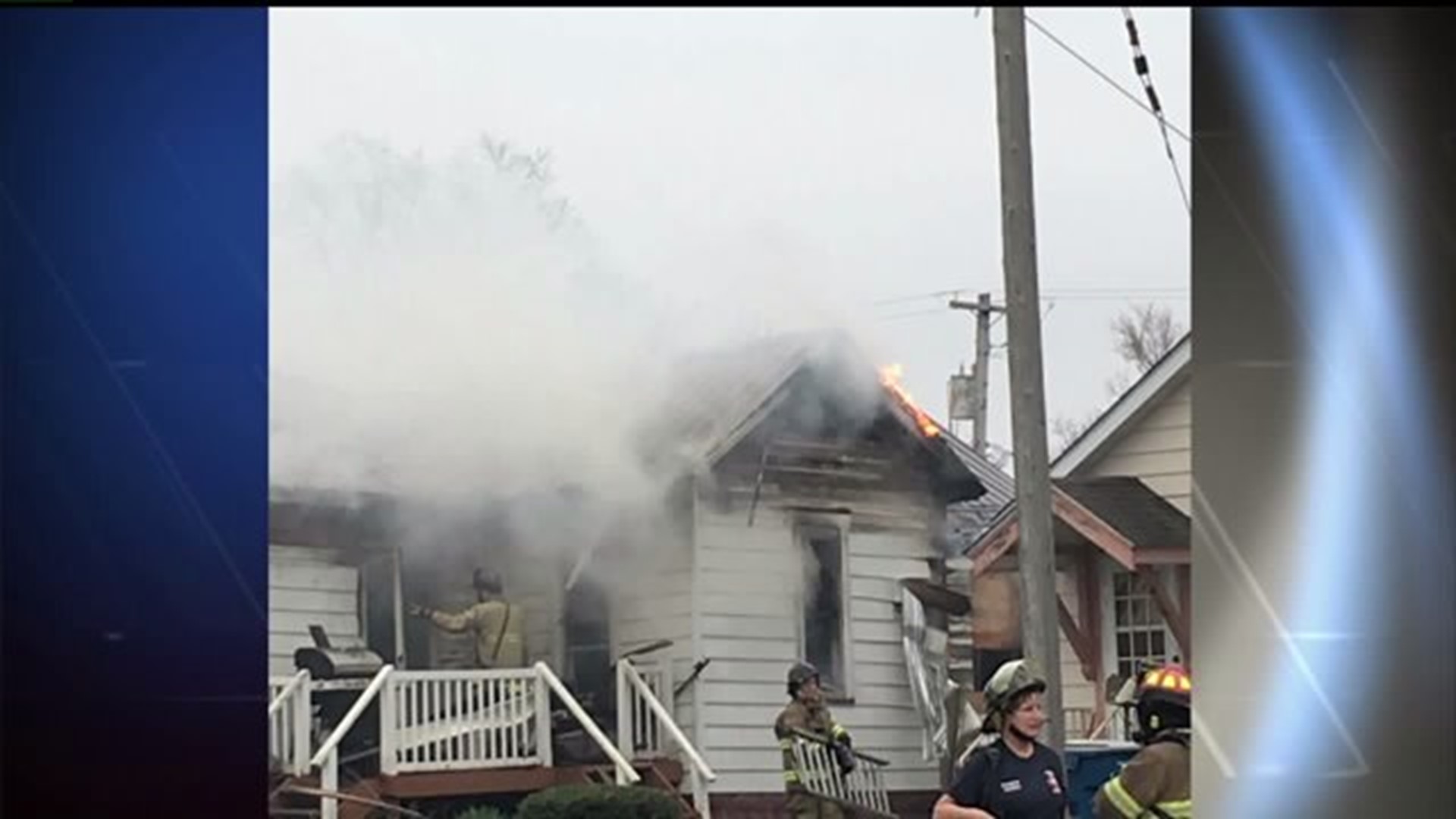 Muscatine house fire