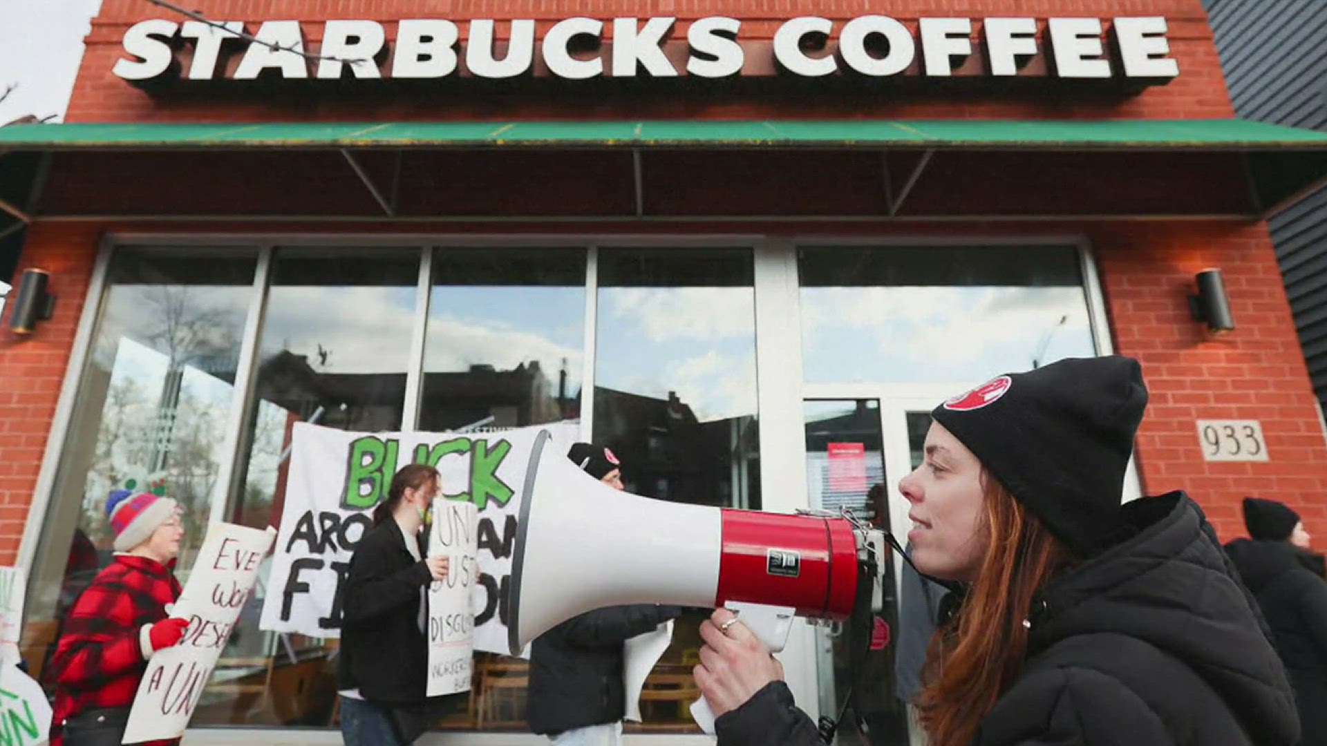 The labor dispute began in February 2022, when Starbucks fired seven workers who were trying to unionize their Tennessee store.