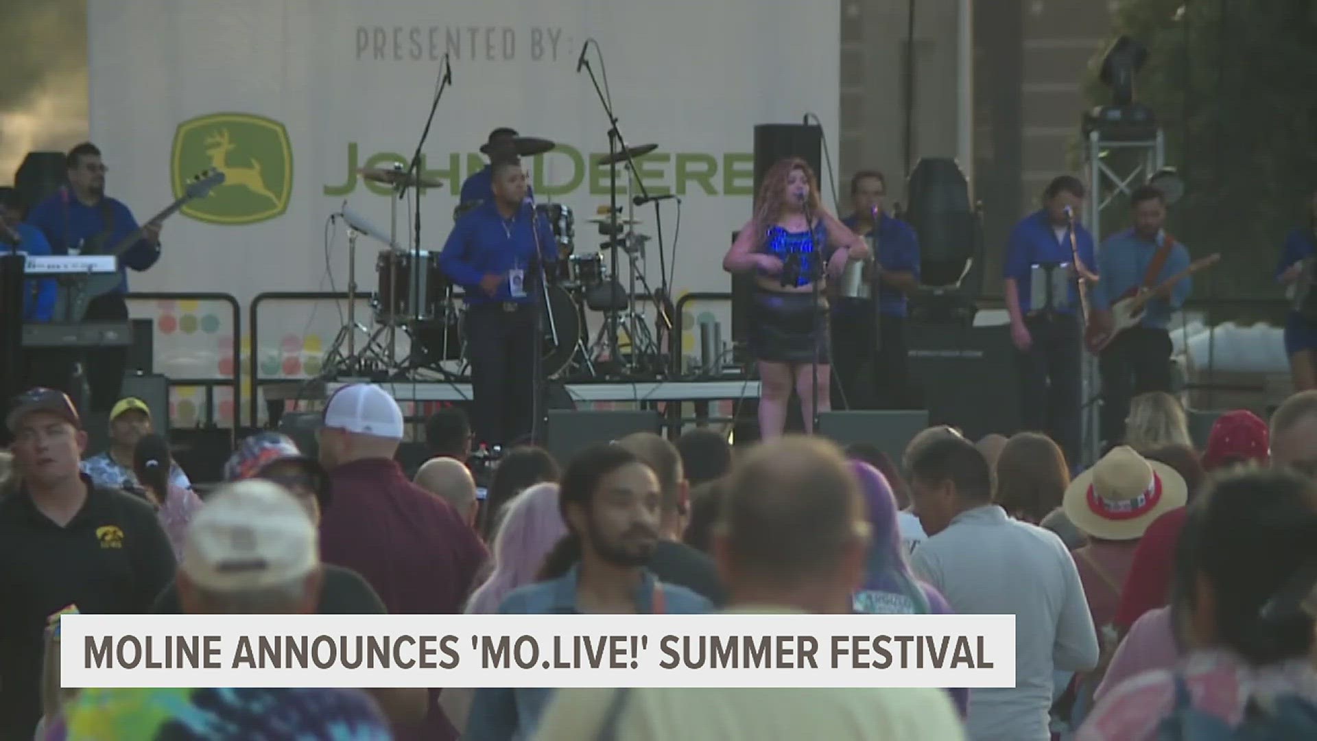 Mark your calendars for the last week in August, when Moline's all-new 'Mo.Live!' Music Festival comes to downtown Moline!