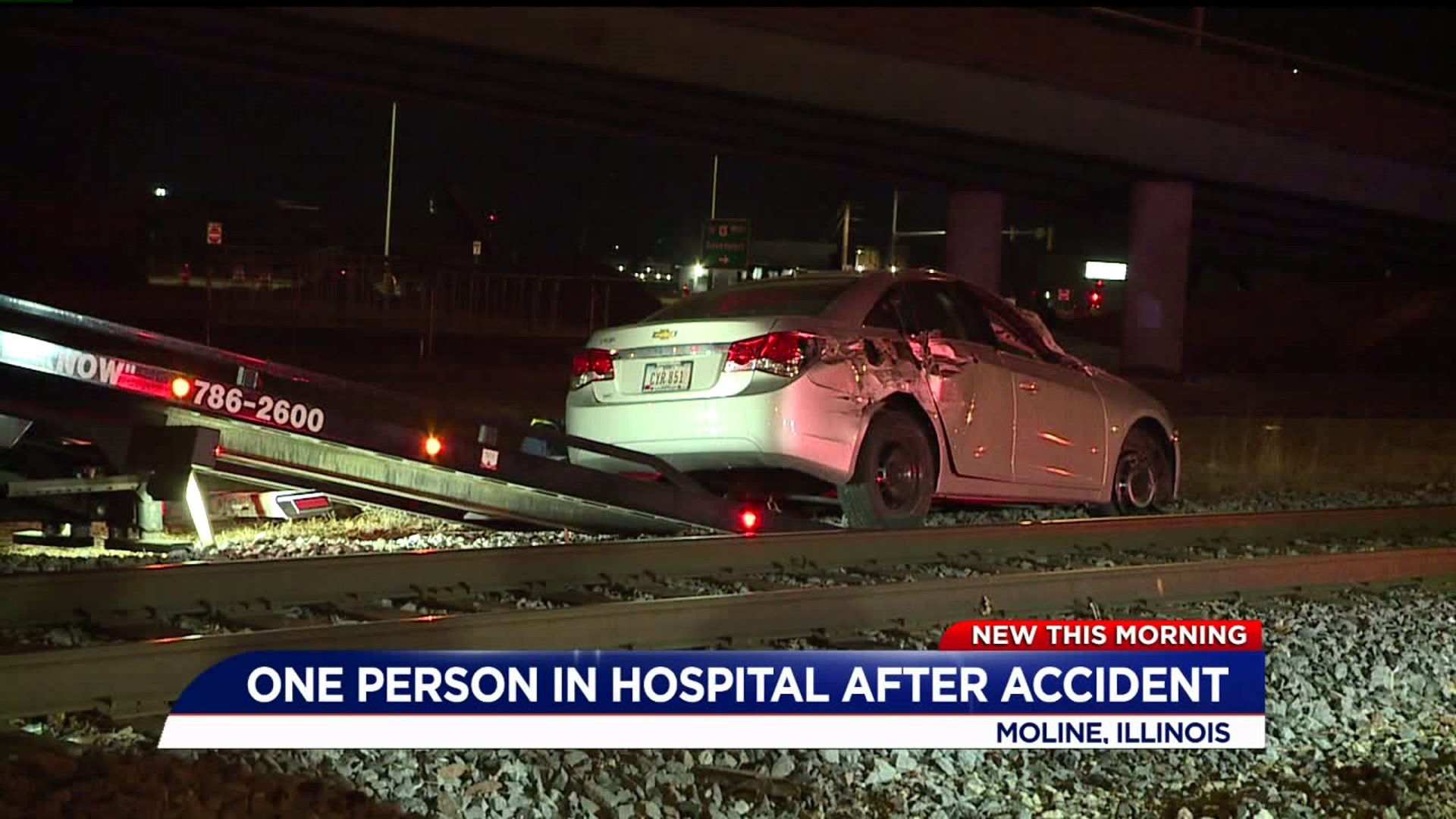 Woman in Hospital After Crash on River Drive in Moline Thursday Morning