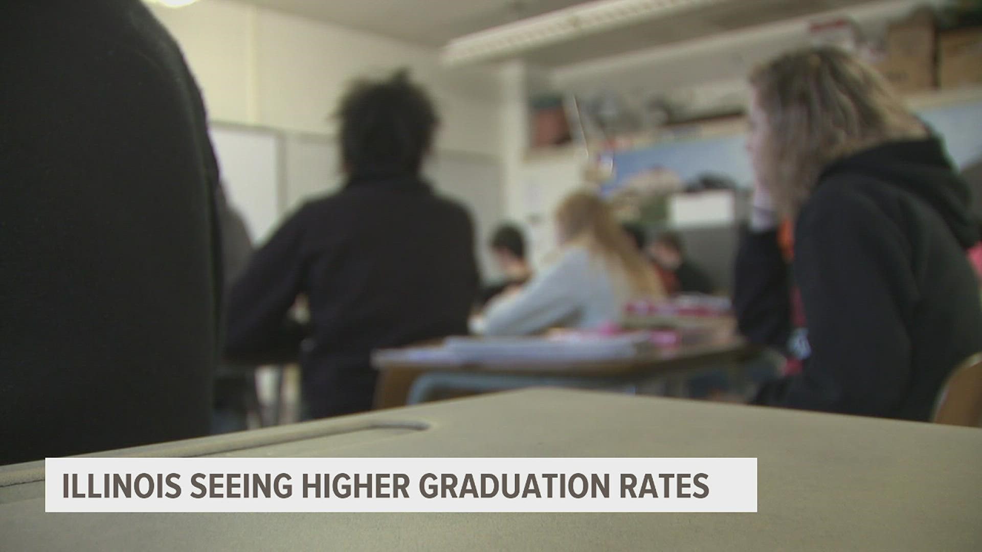 The Illinois schools report card revealed that academic growth is out-pacing pre-pandemic levels, especially in Black and Hispanic students.