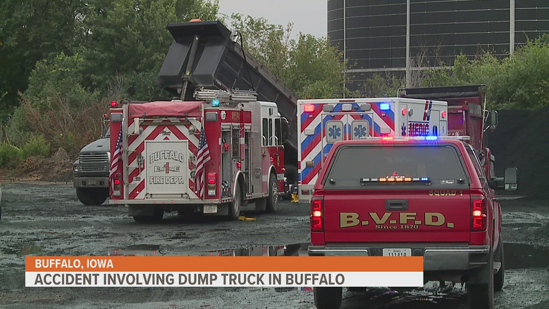 We're following some ongoing investigations at Siyver Steel and in Buffalo for a dump truck crash. The Quad Cities Honor Flight is still going strong as well.
